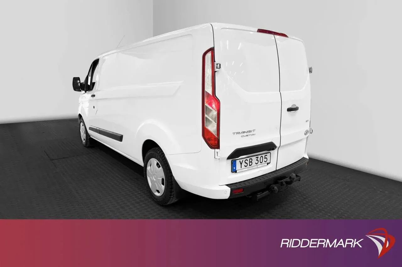 Ford Transit Custom L2 130hk Värmare Dragkrok V-inredd Moms Image 2